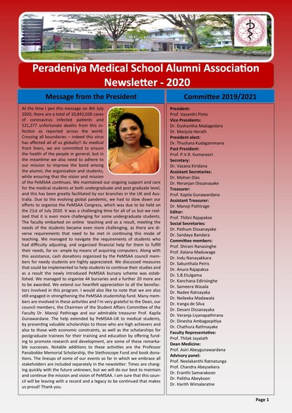 pemsaa newsletter 2020 1